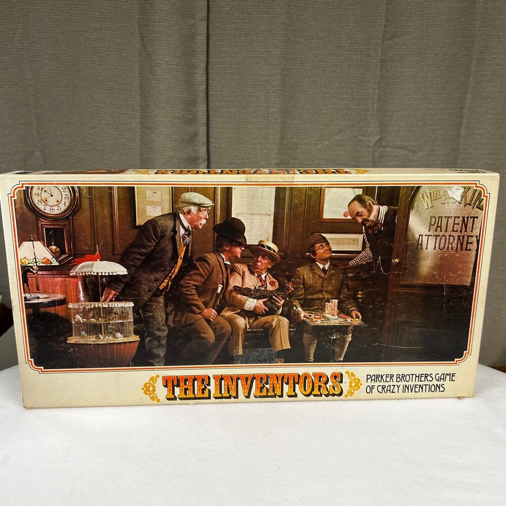 The Inventors board game by Parker Brothers Vintage 1974